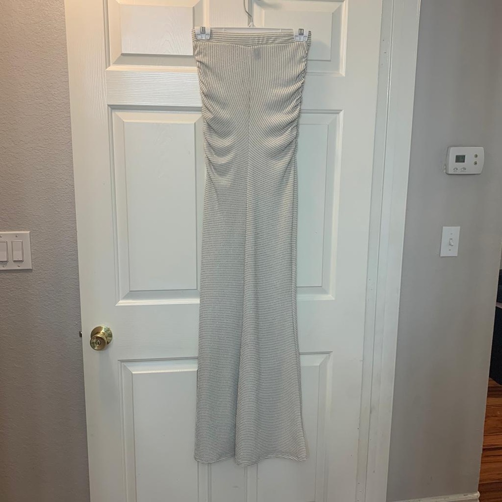 Dress white and silver Windsor size S
